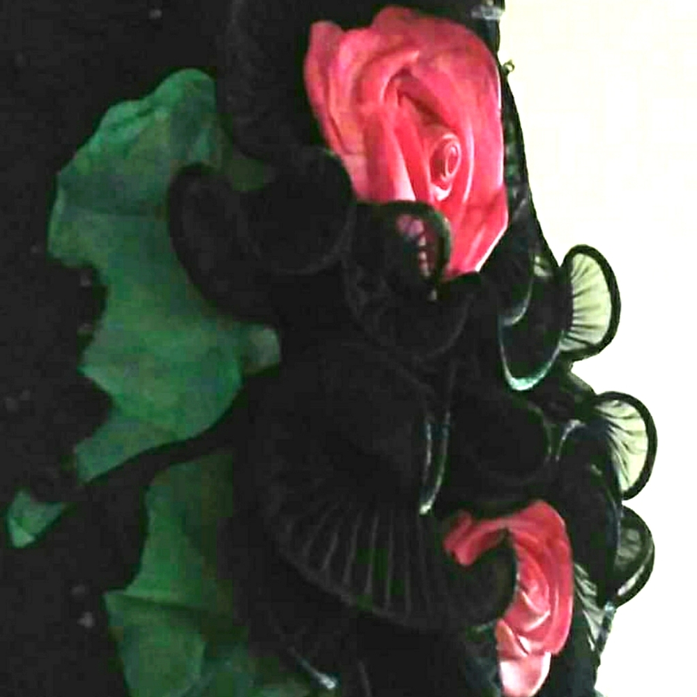 Beautiful skirt with Rose embellishments